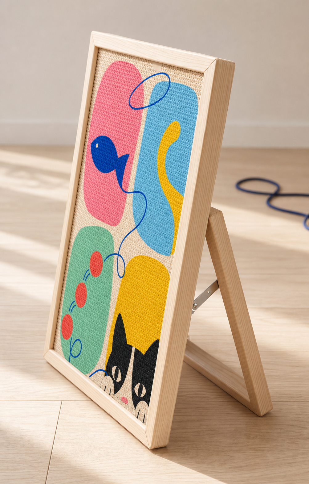 Play Windows Framed Cat Scratcher
